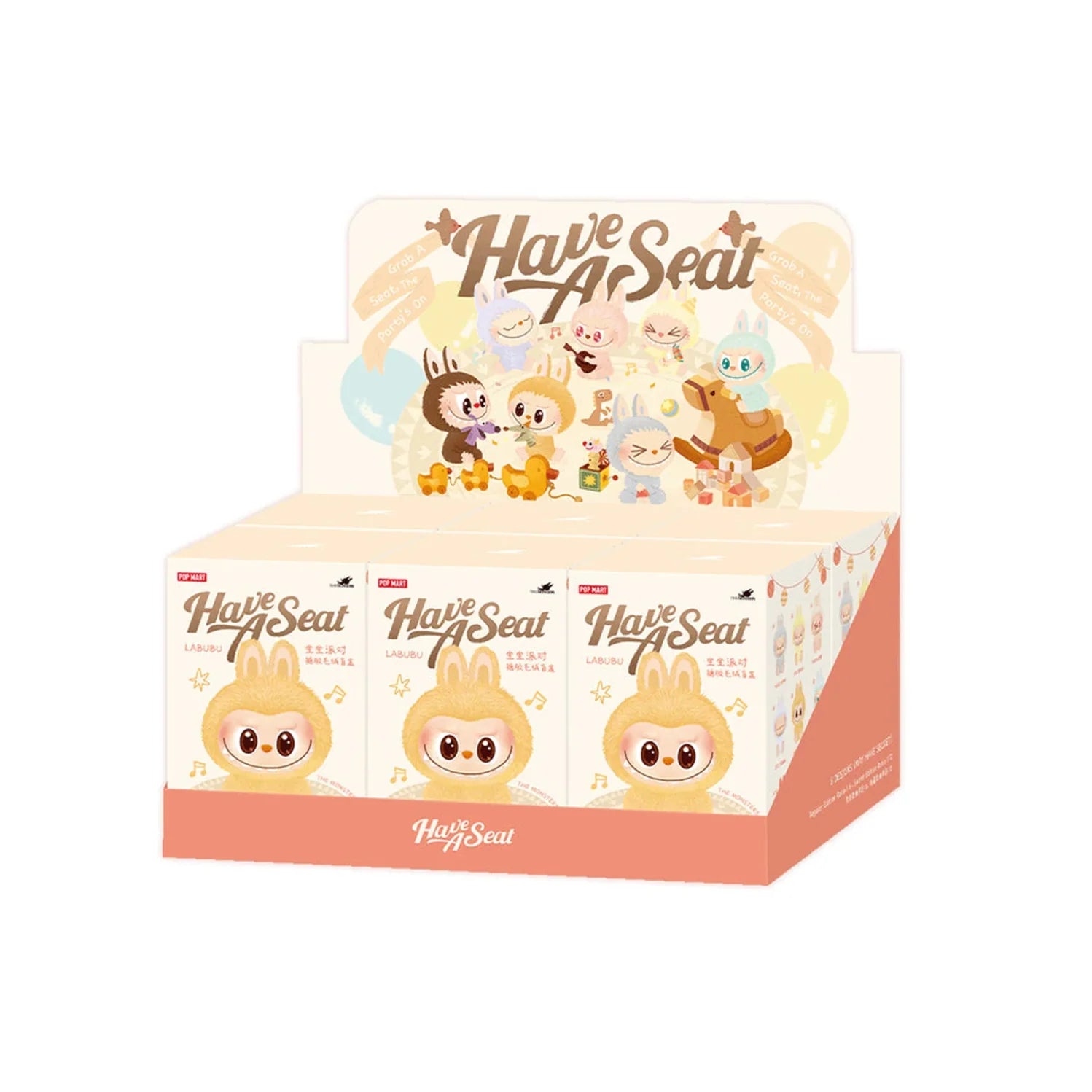 Have a Seat Series – 6 Blind Box Mystery Figures